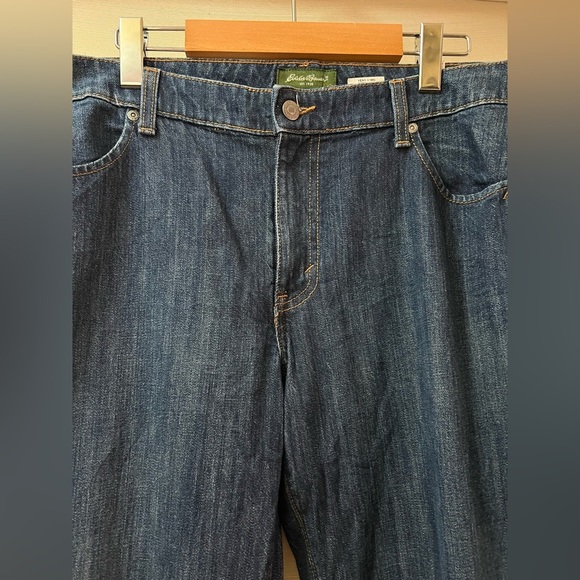 Eddie Bauer Dark Blue Denim Pants Size 12 NWOT - Picture 6 of 6